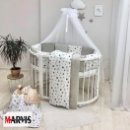 Lenjerie Baby Stars Grey